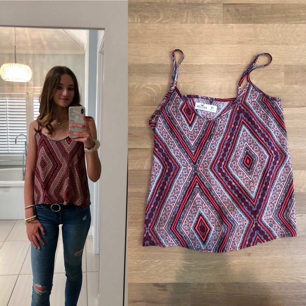 Hollister Graphic Tank